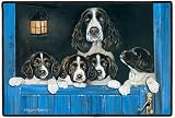 English Springer Spaniel in / Outdoor Designer Doormat