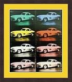 300 Sl Coupe 1954 by Andy Warhol - Framed Artwork
