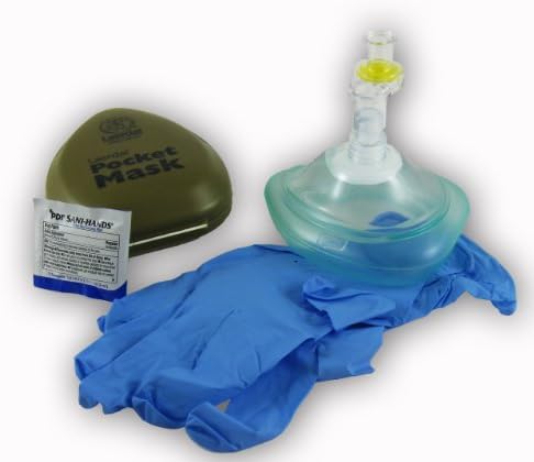 Laerdal CPR Pocket Mask, OD Green