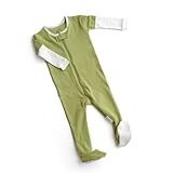 Hello World SmartZip Sleeper:Olive You More 6 Months Green
