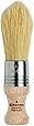Global Art Materials Natural Bristle Pointed Restore Premium Stubby Oval Brush, 4/Medium