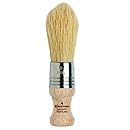 Global Art Materials Natural Bristle Pointed Restore Premium Stubby Oval Brush, 4/Medium