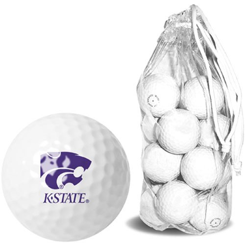 Kansas State Wildcats Ncaa 15 Golf Ball Clear Pack