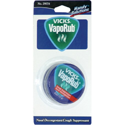 Vicks Vapor Rub, Travel Size (Pack of 18)