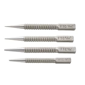 FULLER 620-0136 4-Piece Nail Set and Center Punch Combination with 1 32-Inch, 2 32-Inch, 3... by Johnson Level & Tool