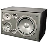 JBL Northridge E50 3-Way 8-Inch Horizontal/Vertical Bookshelf Speakers, Pair (Black Ash)