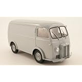 1 18 Scale Peugeot D3A 1950 Van In Grey Die Cast Model 