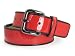 Ladies Piping Edged Patent Leather High Waist Fashion Belts