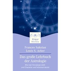 Das gro�e Lehrbuch der Astrologie