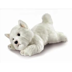 West Highland Terrier Plush Westie Dog by Russ Berrie