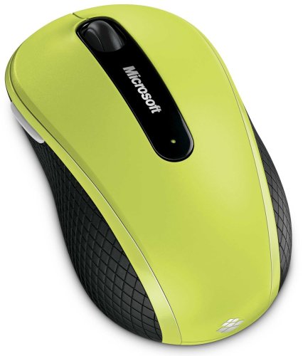 Microsoft D5d-00034 Wireless Mobile 4000 Mouse - Lime Green Picture