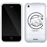 MLB Chicago Cubs C with Mascot on Premium Coveroo iPhone Case 3G 3GS (White)