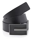Alfani Belt, Leather Reversible Plaque Belt