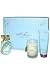 With Love by Hilary Duff Eau de Parfum Spray 100ml Lotion 200ml and Candle