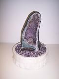 Review SHOPZEUS  / Aqua Amethyst Geode Fountain With Light And Crystal Sphere.