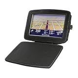 Bluetrade Luxus Ledertasche Handarbeit (vertikale &Ouml;ffnung) f&uuml;r TomTom XL 340 340S