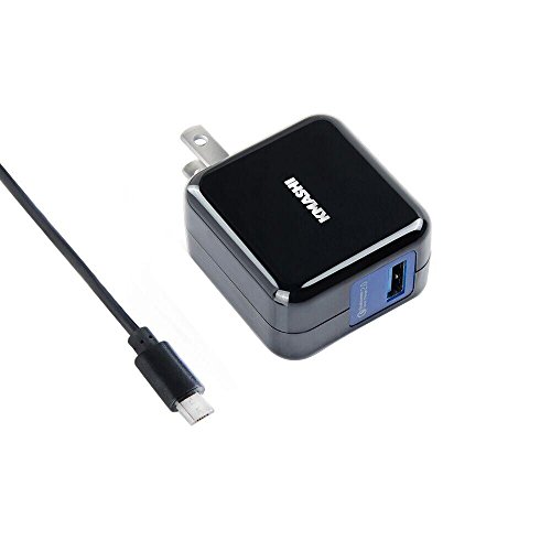 Kmashi usb quick charge 2.0 wall charger, fast charger …