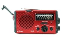 Eton FR400 Hand Crank Radio and Power Generator (Red)
