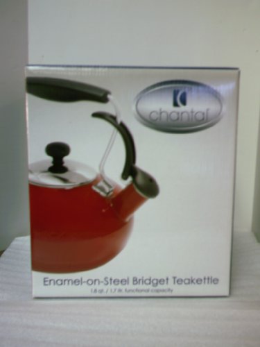 Chantal Enamel on Steel Kettle Red
