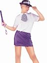 6 PIECE POLICE WOMAN'S OUTFIT X-Large