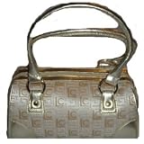Liz Claiborne Purse Handbag Heritage Mosaic Resort Camel/Mulit Gold