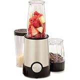 BELLA 13586 12-Piece Rocket Blender, Stainless Steel and Black