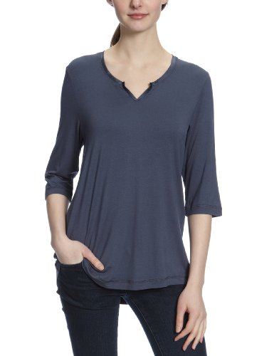 Huber Damen Schlafshirt 8024/ Kim Shirt 3/4 Arm, Gr. 44, Grau (LAVA ROCK 0581) Preisvergleich