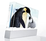Happy Penguin Decorative Protector Skin Decal Sticker for Nintendo Wii Cons ....