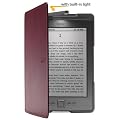 Amazon Kindle Lighted Leather Cover, Wine Purple