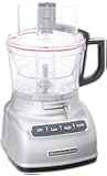 KitchenAid KFP0933CU 9-Cup Food Processor with Exact Slice System, Contour Silver