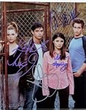 Signed Roswell 8x10 by Jason Behr, Shiri Appleby, Katherine Heigl, and Brendan Fehr Photo