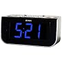 Jensen Interactive AM/FM Talking Dual Alarm Clock - JCR-290 (Black)
