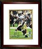 Mark Ingram Autographed/Hand Signed New Orleans Saints 8x10 Photo Custom Framed- Ingram Hologram