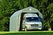 Outdoor Living : 12x20x9 Barn Shelter - Green (6/6)