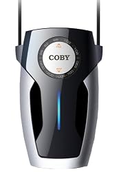 Coby CX73BLK Pocket AM/FM Radio, Black
