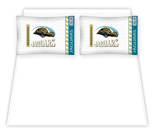 NFL Jacksonville Jaguars Micro Fiber Sheet Set Queen