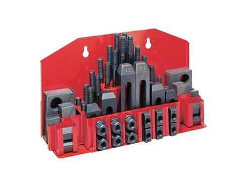 Jet 660012/CK-12 52 Piece Clamping Kit w/tray for1/2-Inch T-slot