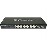 Asante IntraCore 24-Port&nbsp;10/100 + 2 Gigabit Combo L2&nbsp;Ethernet Switch (Dark Grey)