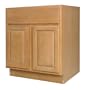 All Wood Cabinetry B30-VHS 30-Inch Wide by 34 1/2-Inch High, Factory Assembled - Ready to Install All Wood Kitchen Cabinet, Vermont Honey Spice Maple