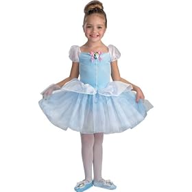 Cinderella Ballerina Costume (Child 4-6X) by Party America