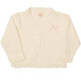 from DIZZY DAISY Dizzy Daisy Girls Cardigan with Ribbon Bow (Cream, 0 - 6 Months) (Model 5120 (0-6mths))