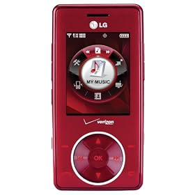 LG Chocolate VX8500 - Cellular phone with digital camera / digital player - Verizon - CDMA2000 1X - cherry