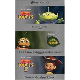 Disney Pixar - Histore de Jouets / Une vie de Bestiole/ Histore de Jouets 2 (French Language Version)