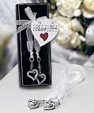 Bookmark Pewter Heart (18 per order) Wedding Favors