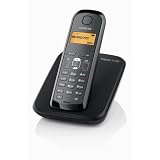 Gigaset  AS280 T�l�phone sans fil DECT / GAP Noirpar Gigaset
