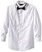 American Exchange Big Boys' Tuxedo Shirt with Bowtie