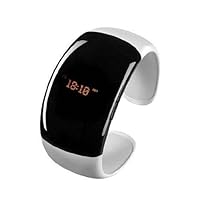 Design Bluetooth Bracelet Vibrating-Caller with LCD ID Alert Vibration Wristwatch Watch Digital time