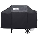 Weber 9855 Premium Gas Grill Cover Fits Genesis Silver A, Spirit 500 by Weber