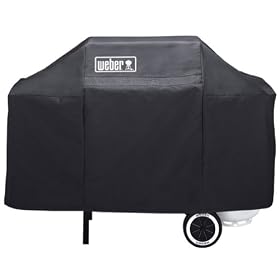 Weber 9855 Premium Gas Grill Cover Fits Genesis Silver A, Spirit 500 from Covers & Pillows Cushions