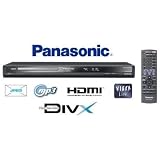 Panasonic DVD-S54 Multi Region DVD Player with Upscale to 1080 for HD Quality via HDMI + MP3 DivX JPEG PLUS FREE Bluetooth Headset